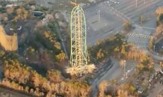 Kingda Ka demolished: World’s tallest rollercoaster torn down at Six Flags after 19 years