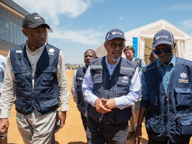 WHO chief visits epicenter of the Ebola outbreak in eastern Congo as cases outpace response