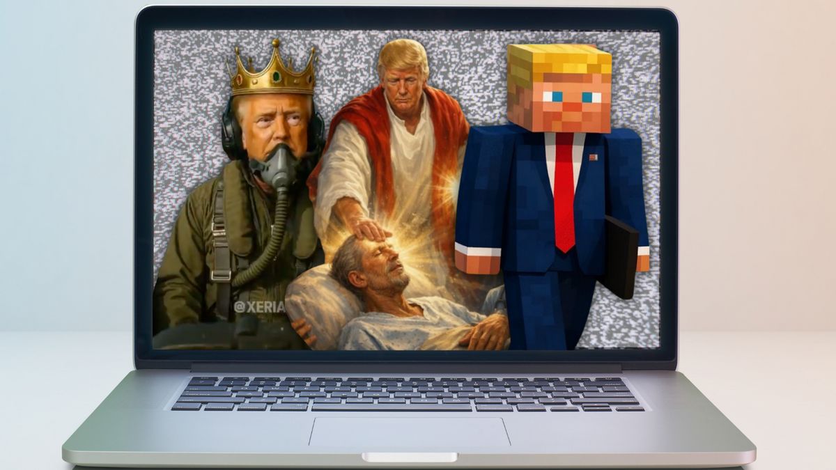 10 times Trump or his administration posted AI-generated content online