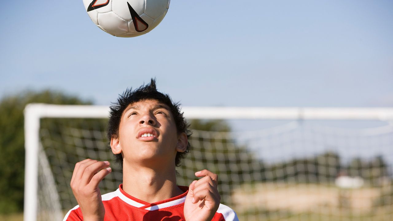 Heading a soccer ball just once is enough to raise levels of proteins associated with brain damage