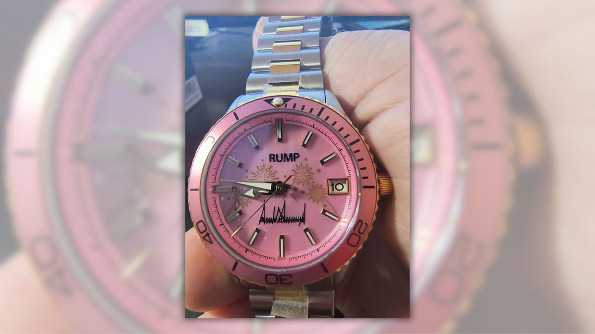 Don’t fall for claim Trump is selling ‘Rump’ watches in mid-2026