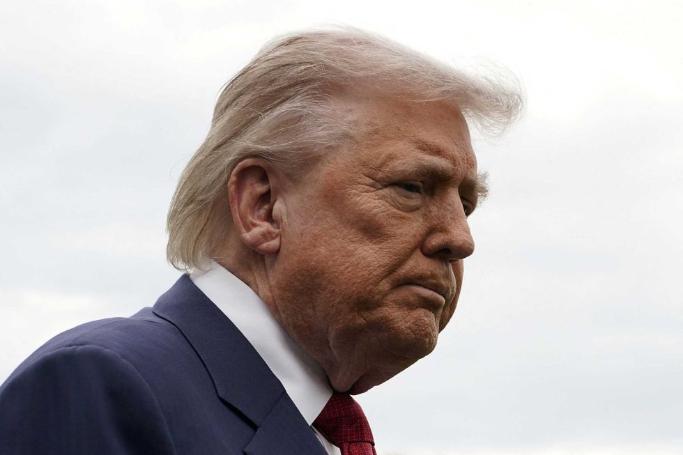 Trump attacks ‘corrupt and irrelevant’ foes in raving late-night posting spree