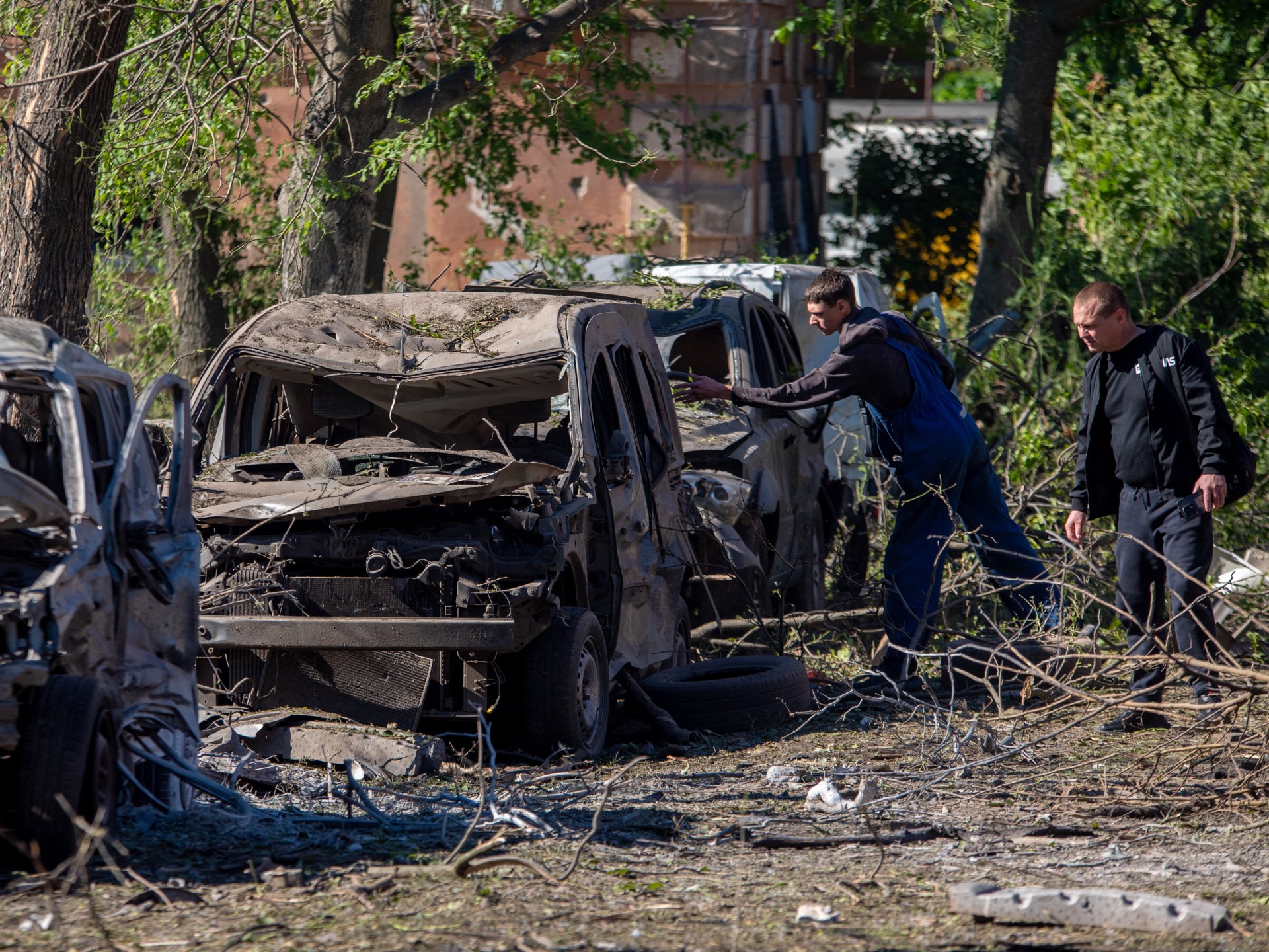 Ukraine drone attack kills 7 in Russian-held territory in new escalation