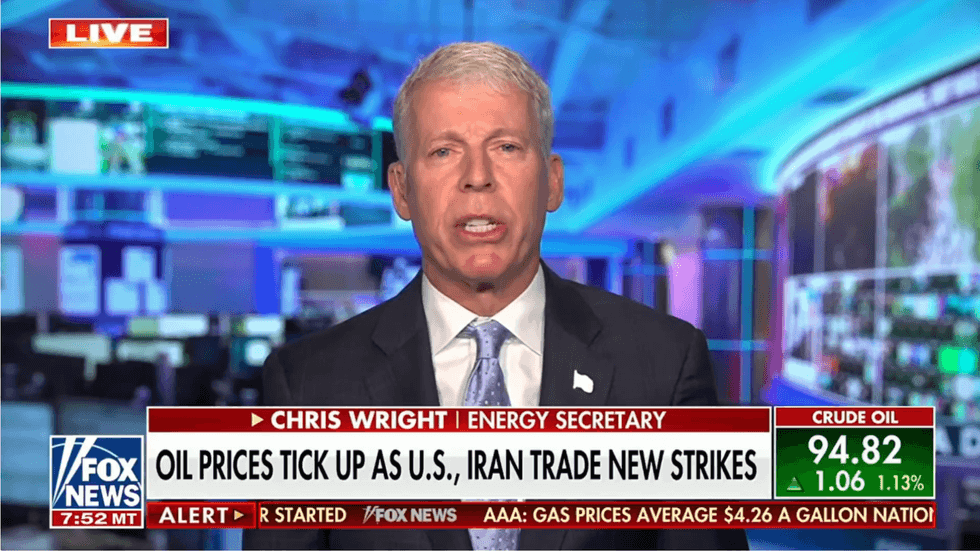 Trump official goes on Fox to explain $4.48 gas — and somehow blames Democrats