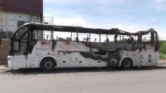 Eight killed after drone hits bus in Russian-occupied part of Ukraine
