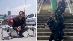 Robodogs and Black Hawks – How one Mexican city is preparing for the World Cup