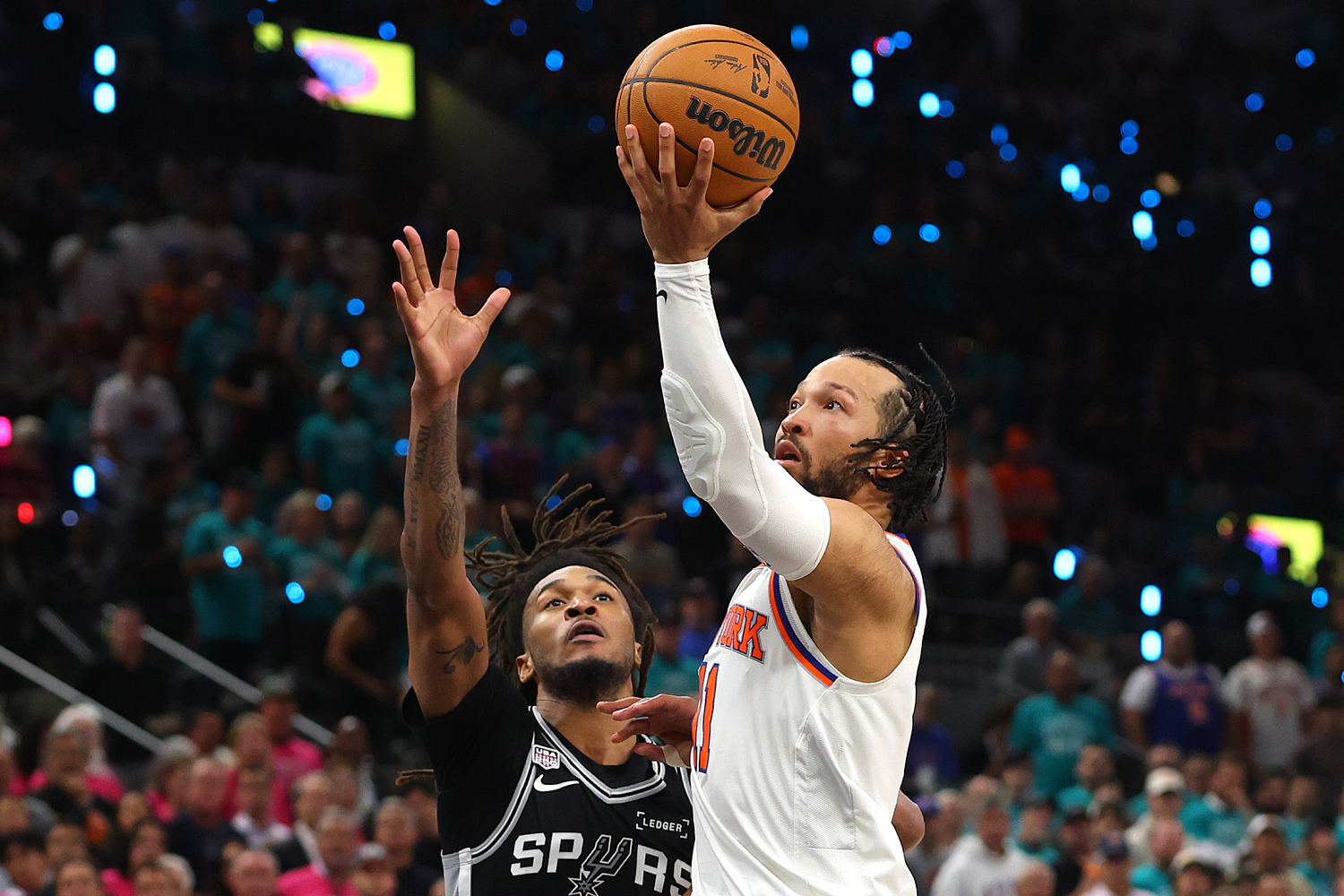 The Knicks’ Jalen Brunson can already do what the Spurs are still figuring out