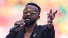 Singer Fally Ipupa’s pride at being given major DR Congo honour