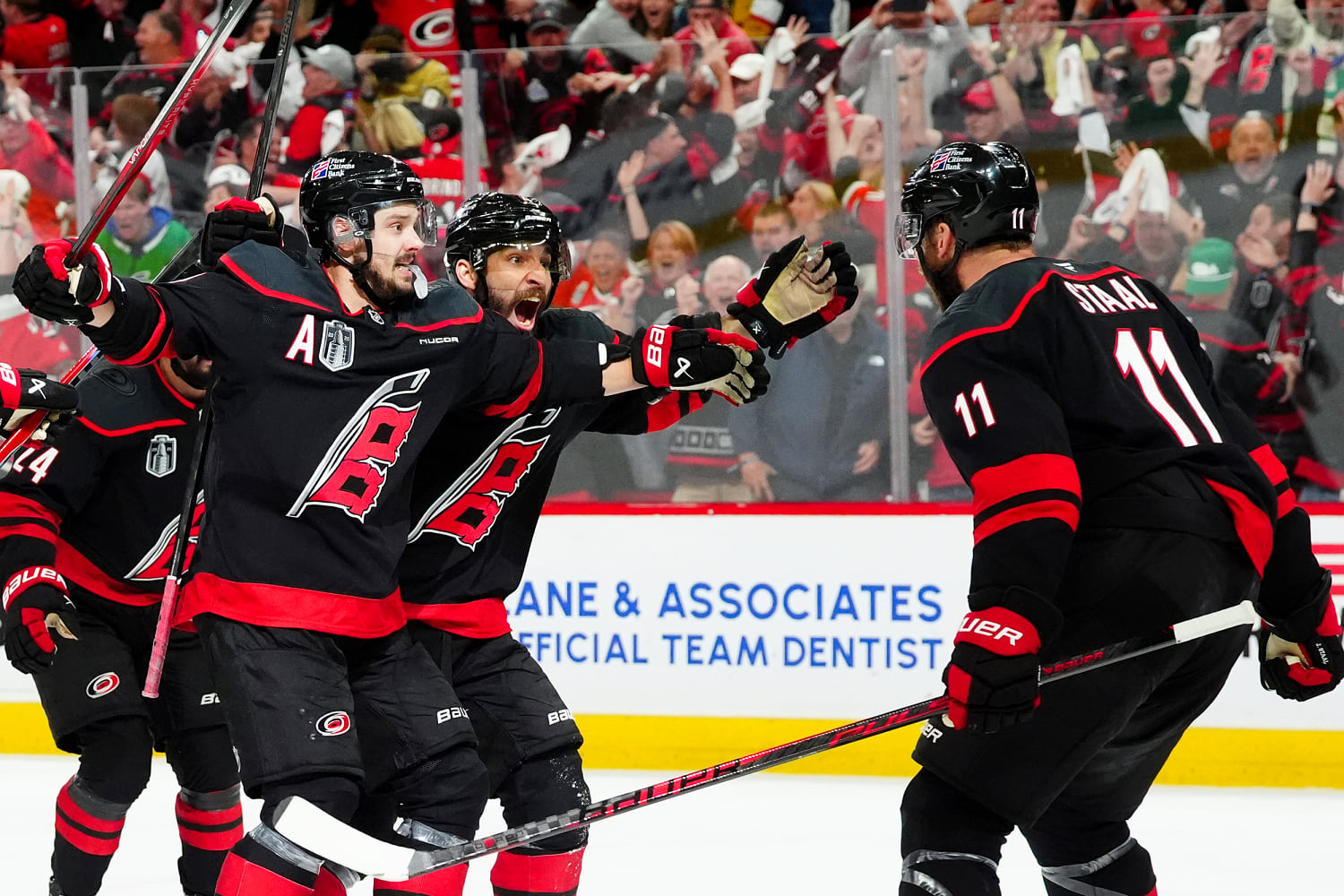 From The Sports Desk: Carolina storms back to beat Vegas, even Stanley Cup Final