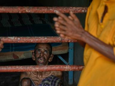Sri Lanka nursing home worker says a ‘chained’ patient was among 13 fire victims
