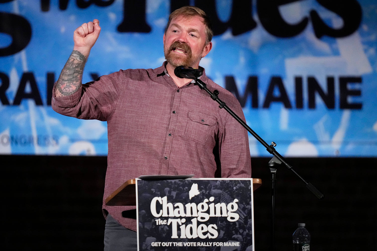 ‘Maine had my back’: Graham Platner hits the campaign trail amid latest turmoil