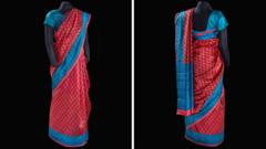 A sari for Mars: Outfit worn by Indian ‘rocket woman’ at US museum