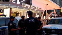Five people injured in stabbing at New York City’s Penn Station
