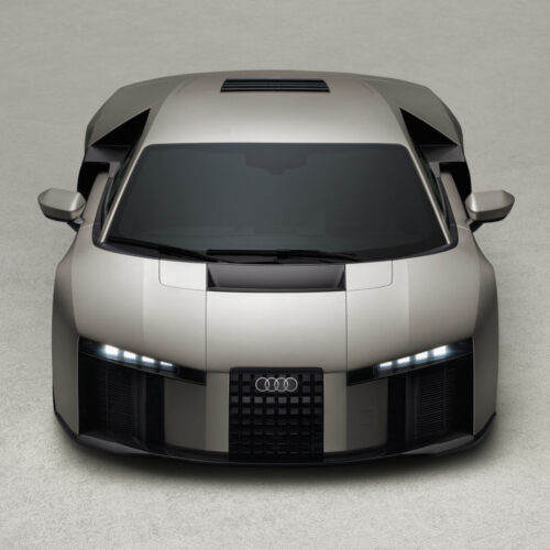 Not the next R8? Audi reveals mid-engined plug-in hybrid V8 Nuvolari.