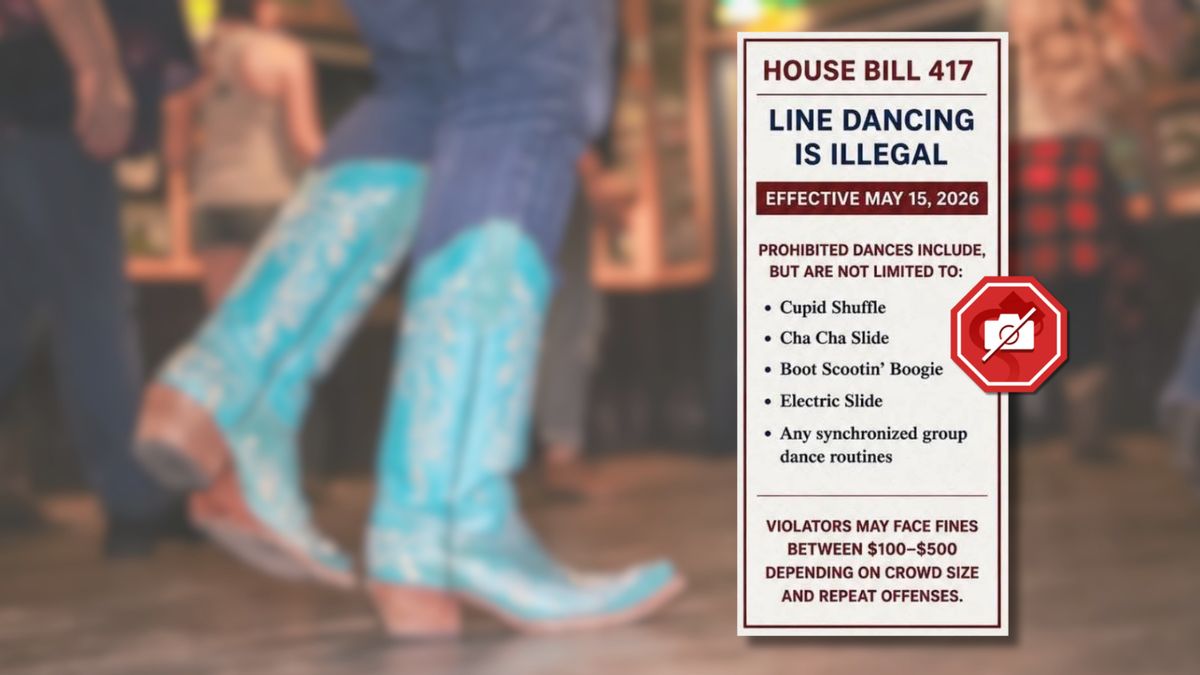 Step away from claim ‘House Bill 417’ banned line dancing in several US states