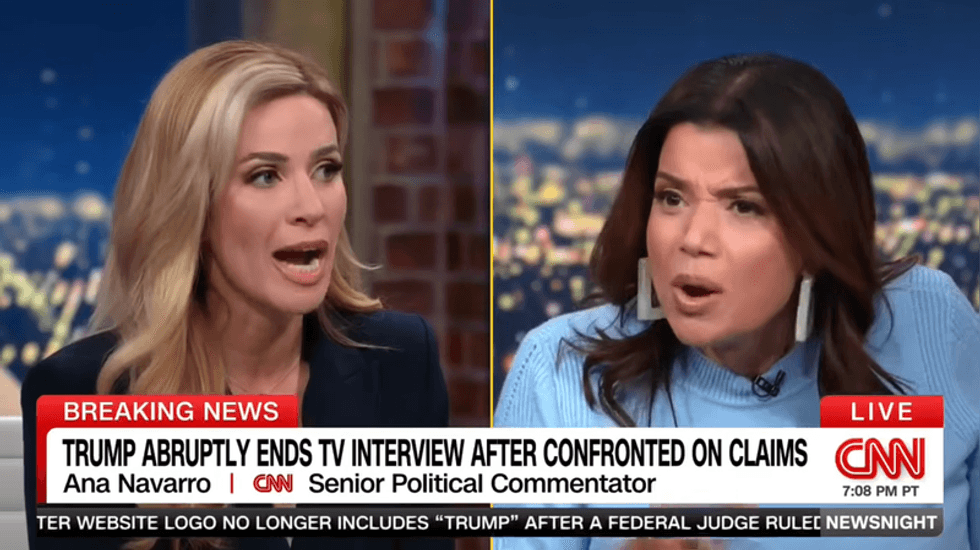 Ana Navarro snaps at ex-Trump official over attacks on women: ‘Have you no shame?’
