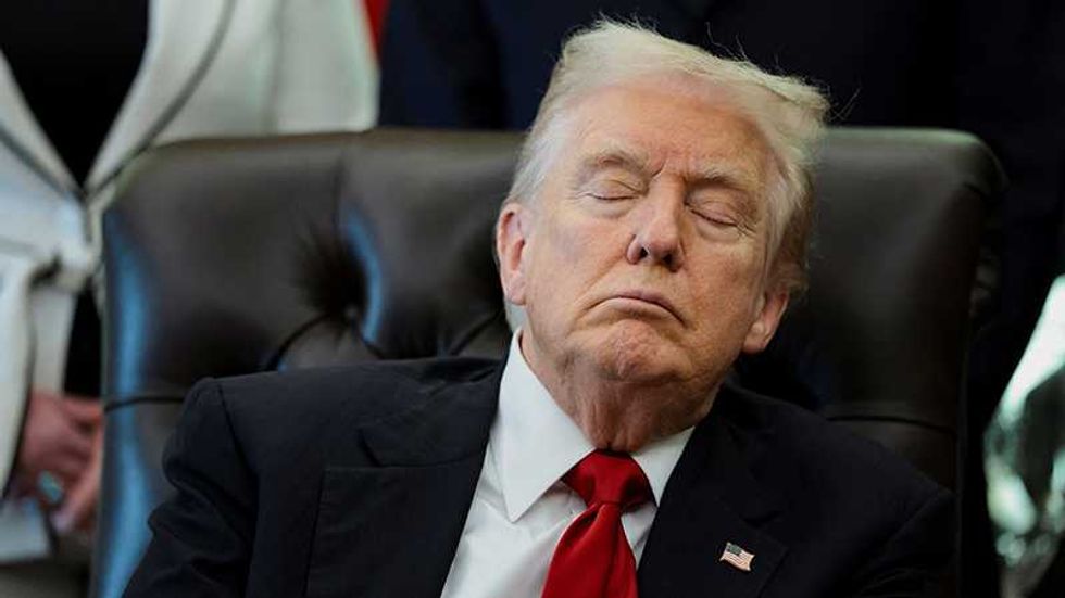 Rubio notified as ‘Sleepy Don’ Trump mocked for appearing to sleep at NBA Finals
