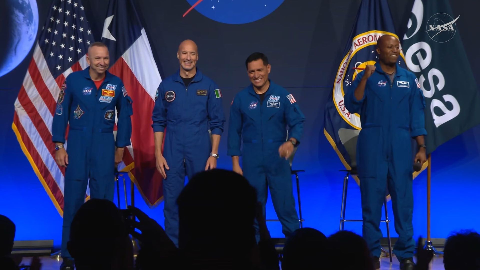 ‘My brain is going a mile a minute right now’: Artemis III crew revealed