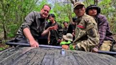 Watch: BBC goes into jungle with Myanmar’s civil war rebels
