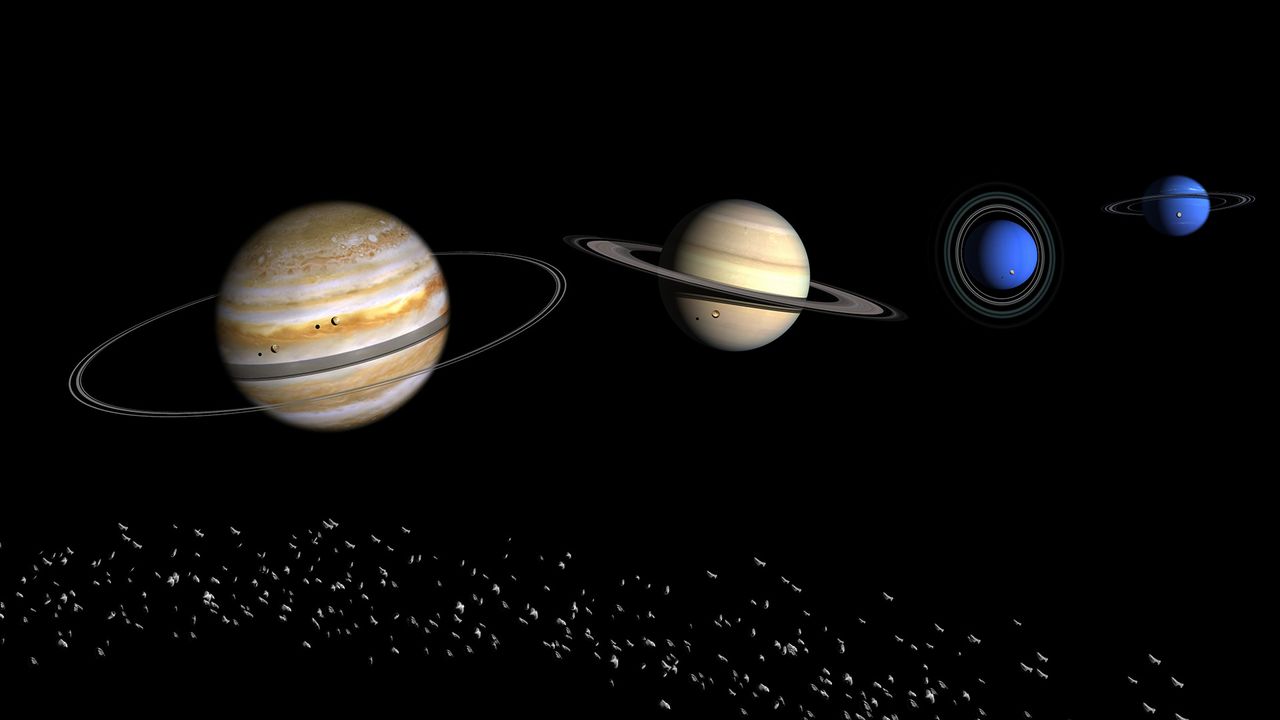 2 giant ‘super Earths’ once orbited near Uranus and Neptune, messed up a bunch of moons, then vanished, new study hints