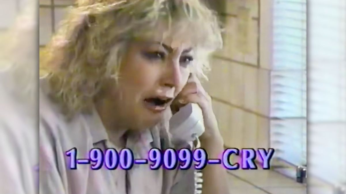 Were ‘crying hotlines’ from vintage TV ads real?