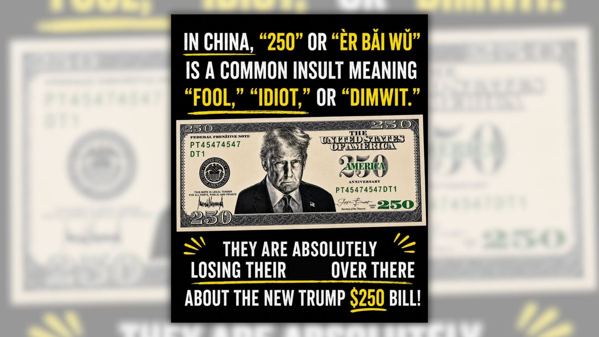Why Treasury’s proposed $250 Trump bill was met with laughter in China