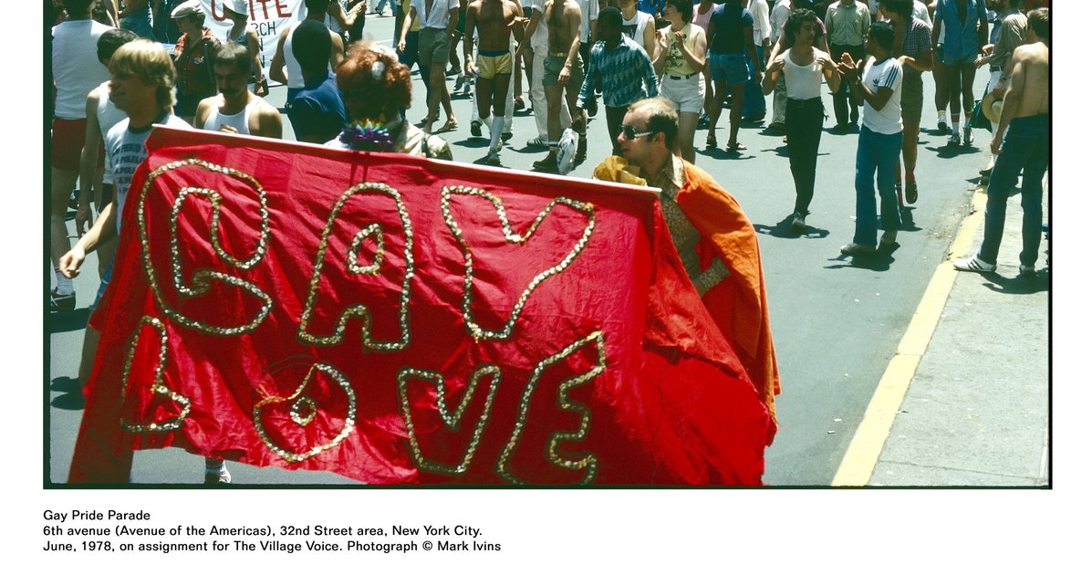 This photojournalist usually shot crime scenes. But he took this “joyful” picture of 1978 Pride.