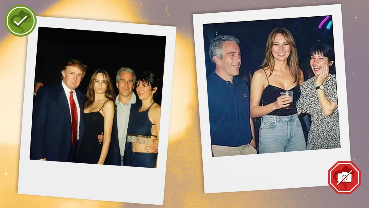 10 rumors we’ve inspected linking Melania Trump to Epstein, Maxwell