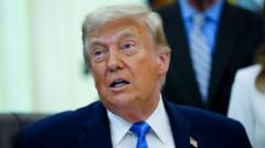 Trump says he ‘loves the inflation’ as US prices rise at fastest rate in three years