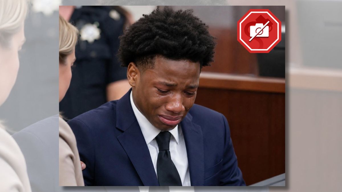 Image of Karmelo Anthony crying in court is fake. Here’s how we know