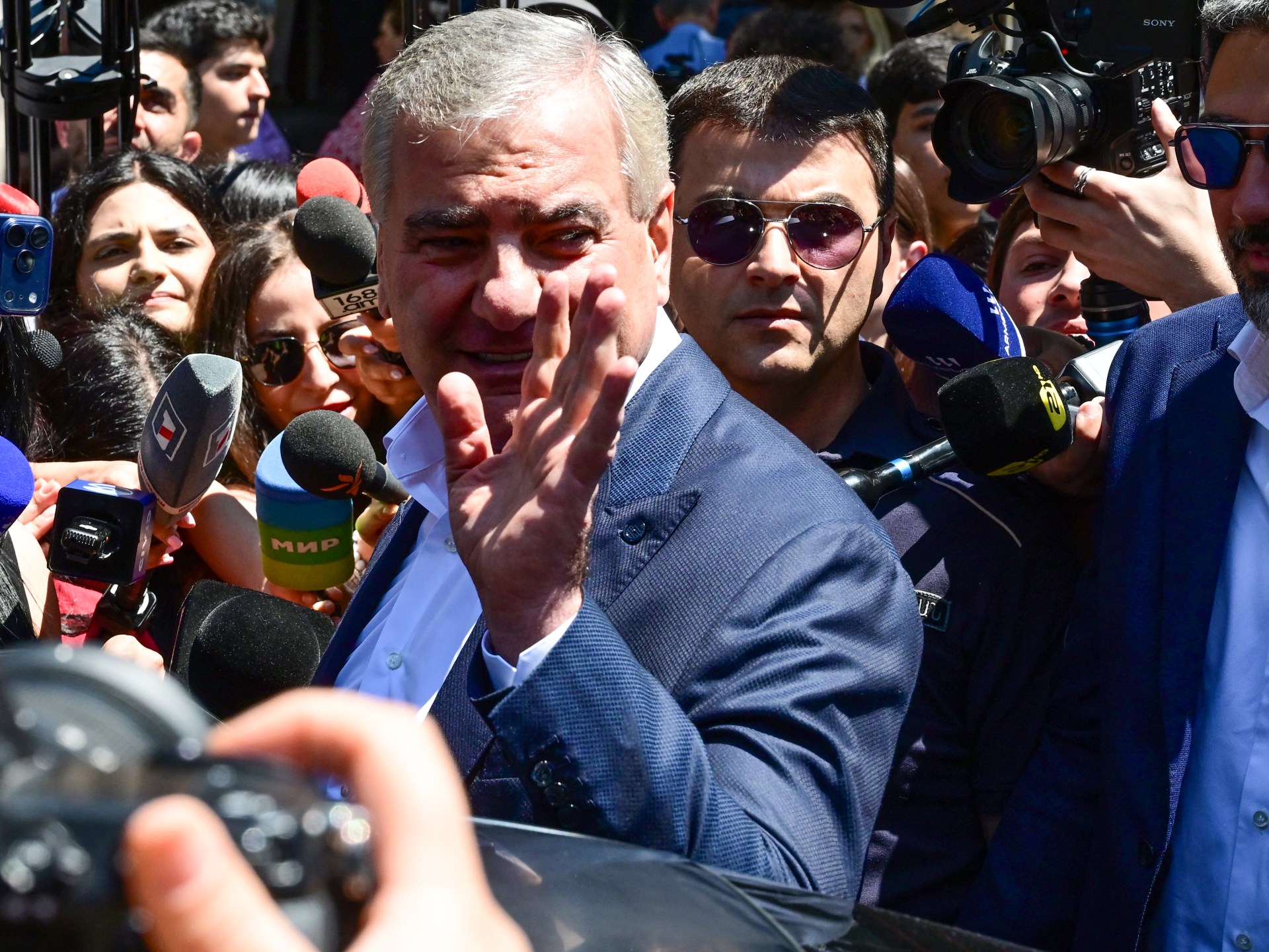 Pro-Russian opposition party calls for Armenian election result annulment