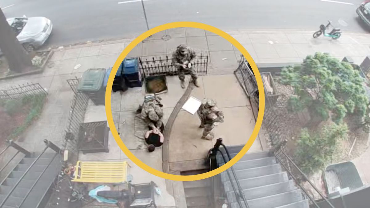 Video shows National Guard members detaining woman. Here’s what we know