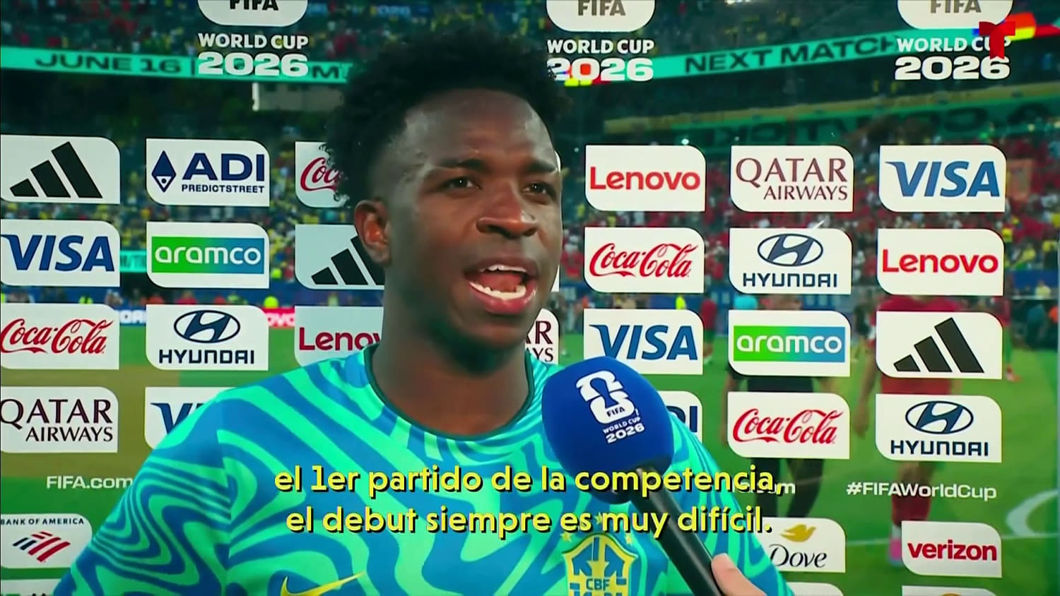 Vinicius: “Debemos mejorar y evolucionar”