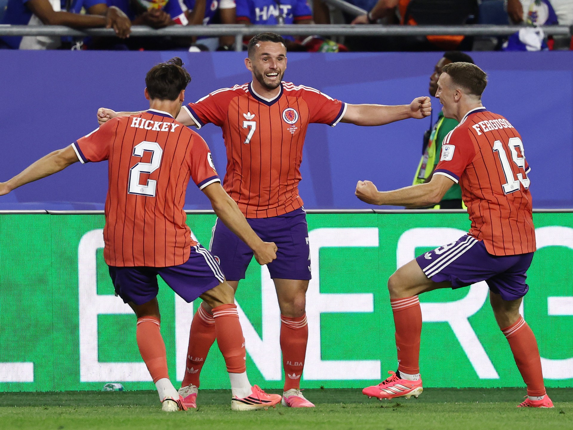 Scotland beat Haiti 1-0 to mark a winning return to the World Cup