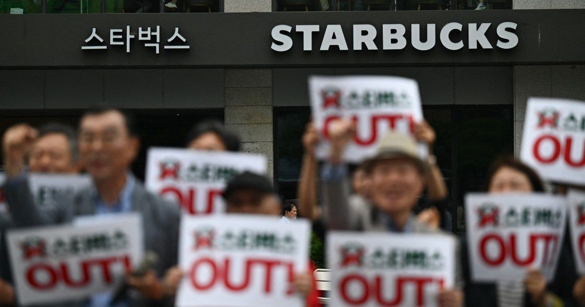 Starbucks Korea to shut stores for history lessons after ‘Tank Day’ furore