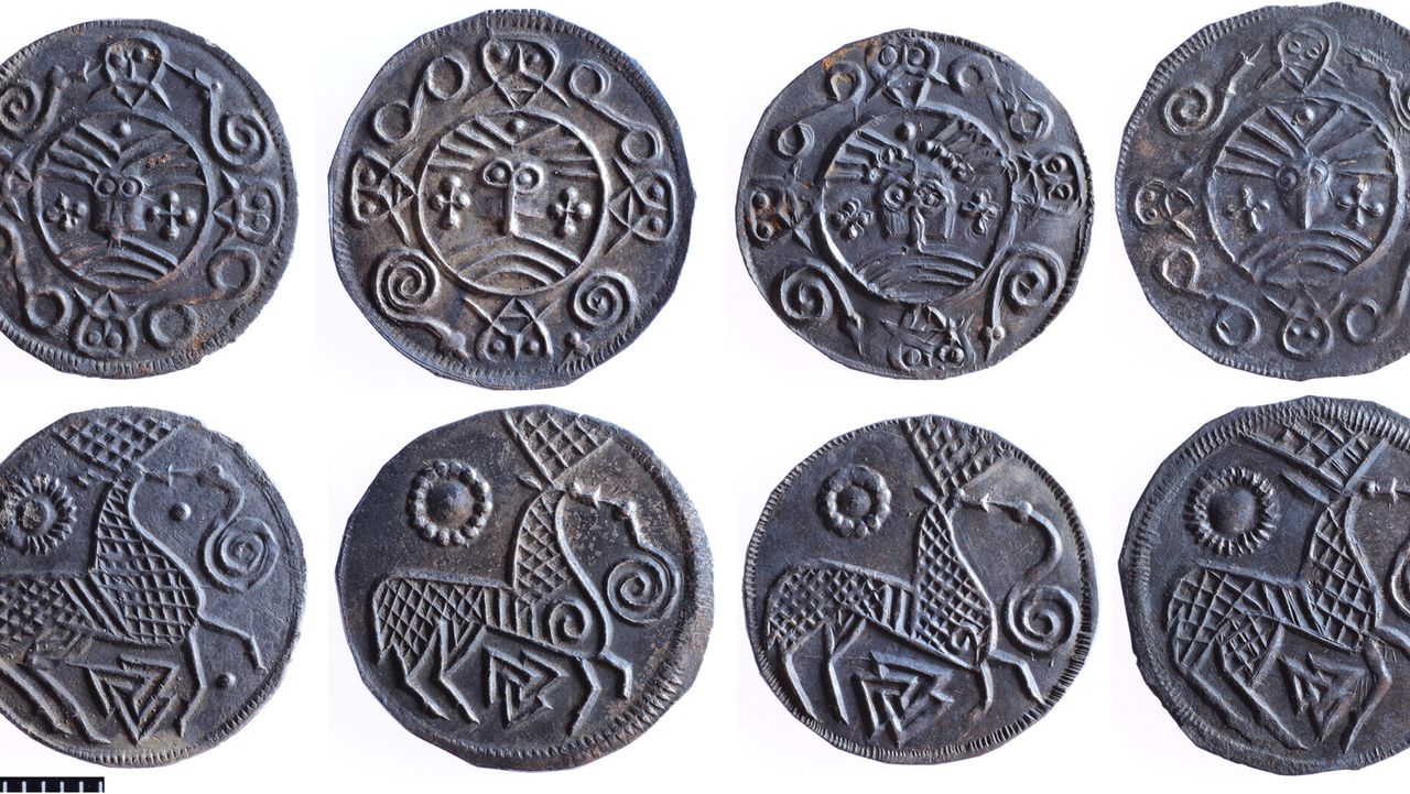 ‘Melted in a pot somewhere’: Vikings used Islamic silver coins to make their early pennies, study finds