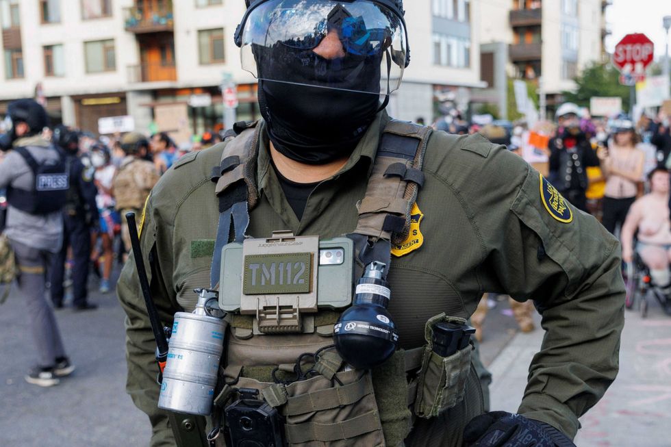 Live explosive prompts evacuations at Department of Homeland Security office