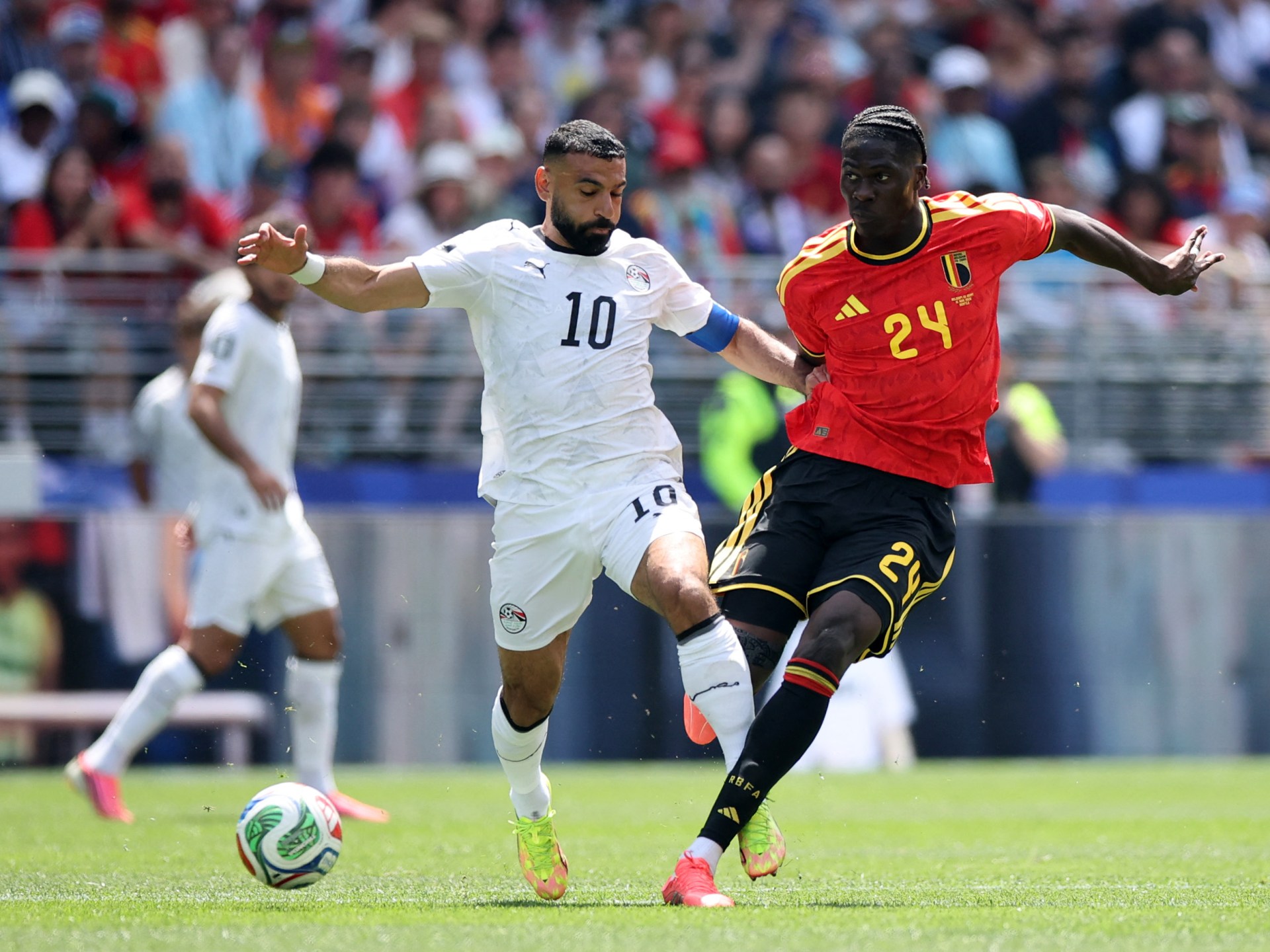 Egypt draw 1–1 with Belgium at World Cup group game