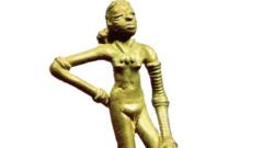 ‘Dancing girl’s’ bare torso restored in Indian textbook after backlash