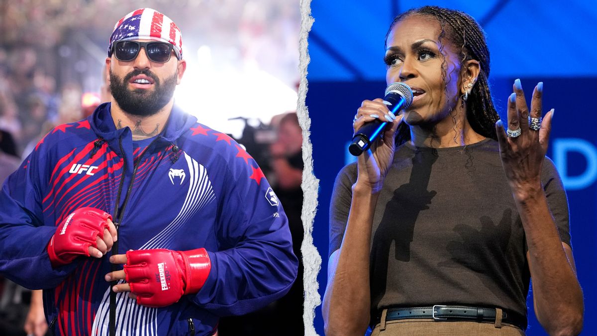 Did Michelle Obama sue UFC fighter Josh Hokit after he called her ‘a man’?