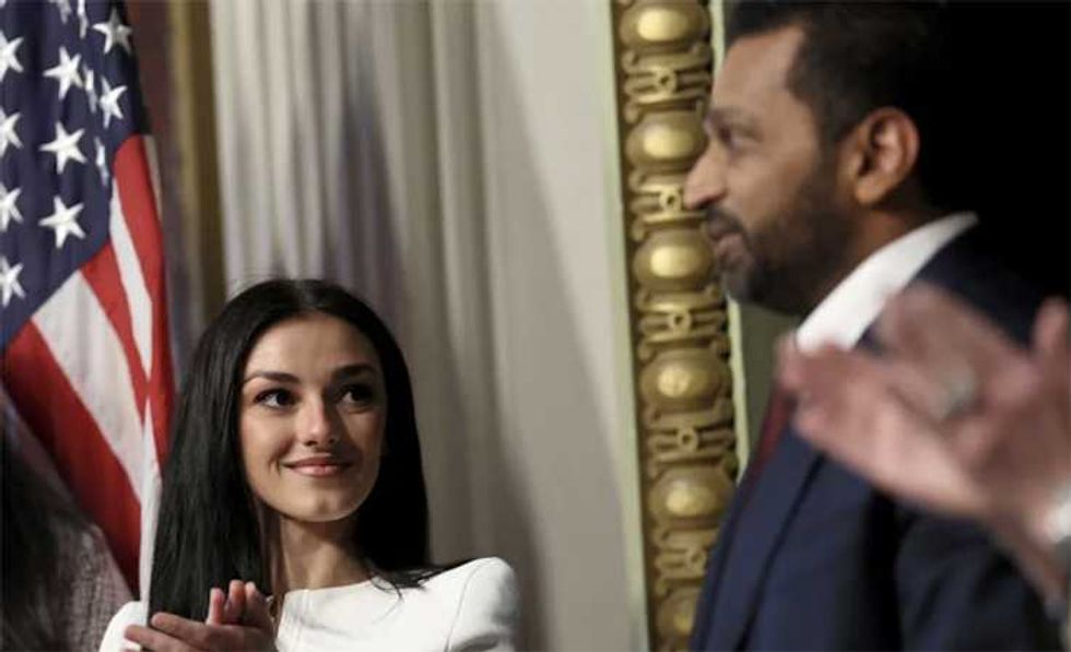 Kash Patel’s girlfriend raises eyebrows with international MAGA tour: report