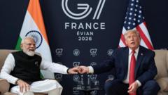 Trump says he will visit India as frosty relationship with Modi thaws