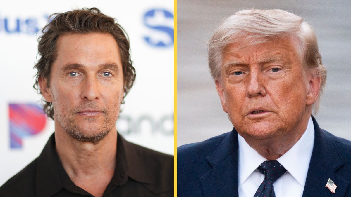 Did Matthew McConaughey say he’s never met anyone ‘braver’ or ‘smarter’ than Trump?