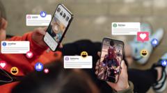 Excessive social media ‘negatively impacts wellbeing’