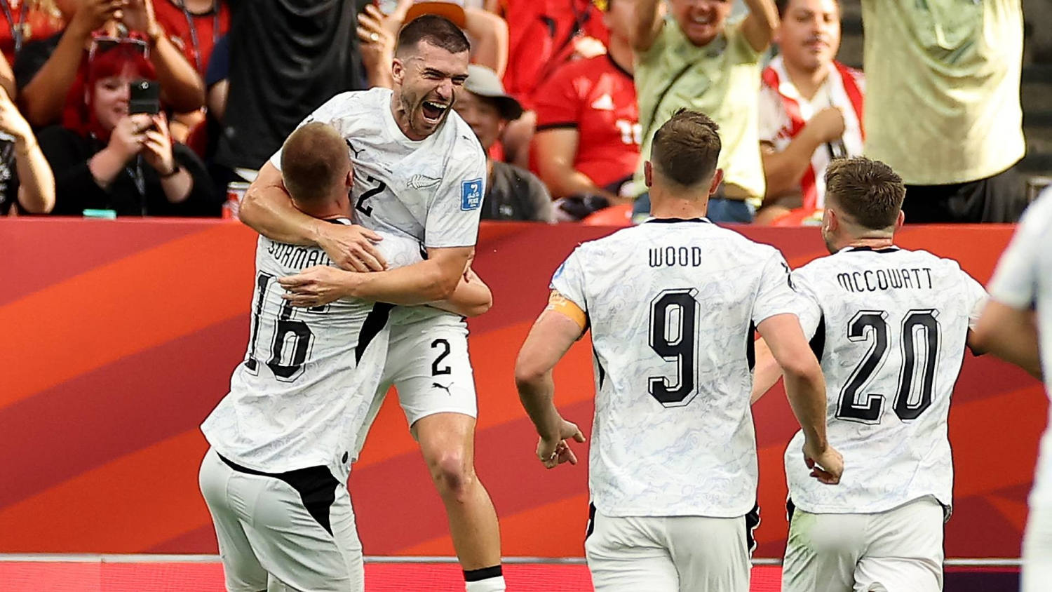 ¡Golazo de Finn Surman y gran asistencia de Tim Payne! Nueva Zelanda sorprende a Egipto y ya lo gana