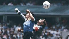 ‘I witnessed Maradona’s Hand of God’ – a goal still talked about 40 years on