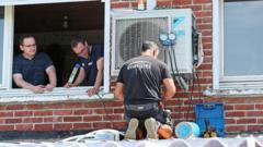 Air conditioning creates political divide after France records hottest day