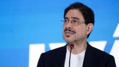Colombia’s left-wing presidential candidate concedes defeat