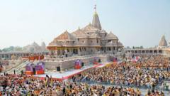 Row over alleged theft of donations from India’s landmark Ram temple