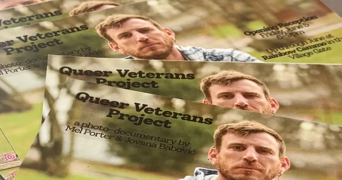 New photo exhibit celebrating queer veterans brings healing & unity: “It’s really been just a joy”
